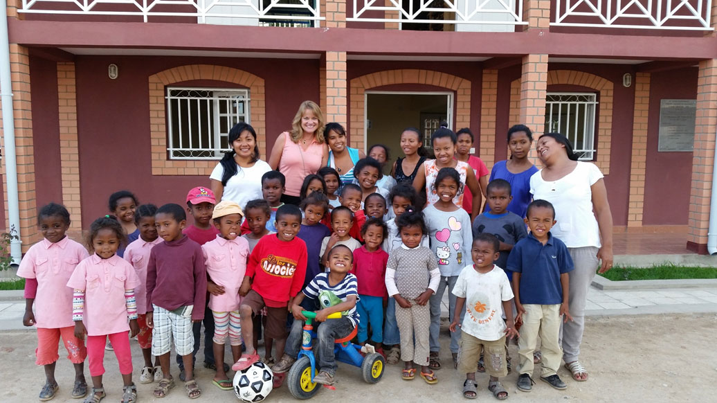 Group photos at Topaza Orphanage